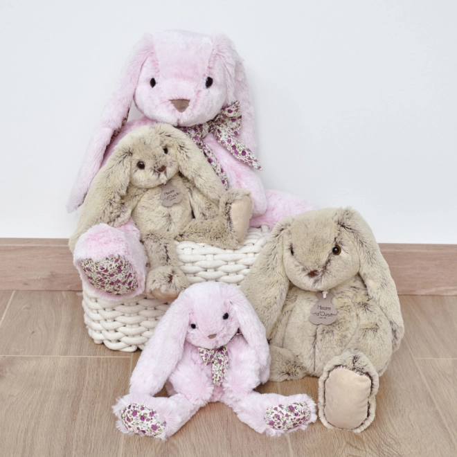 Doudou Iepuraș Roz din Pluș 50 cm