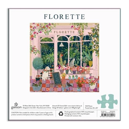 Puzzle Florette 500 de piese