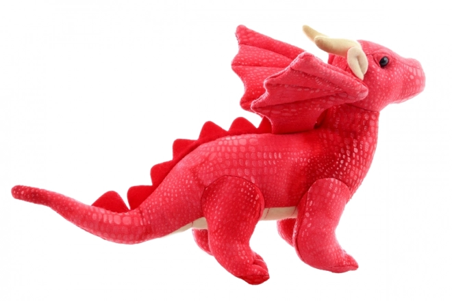 Dragon roșu din pluș ECO-Friendly 20 cm