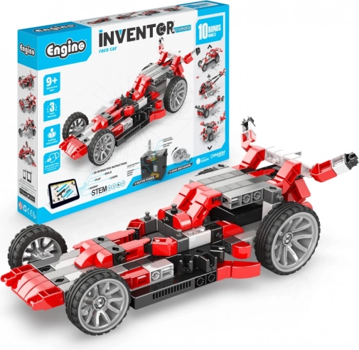 Engino Inventor mașină de curse cu motor – 10 modele