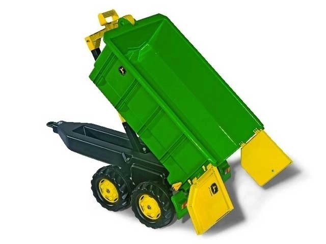 Rolly Toys remorcă basculantă cu două axe John Deere