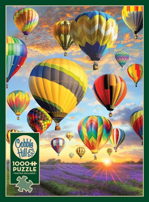 Puzzle cu baloane de aer cald - 1000 piese