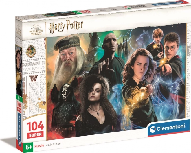 Puzzle supercolor Harry Potter 104 piese