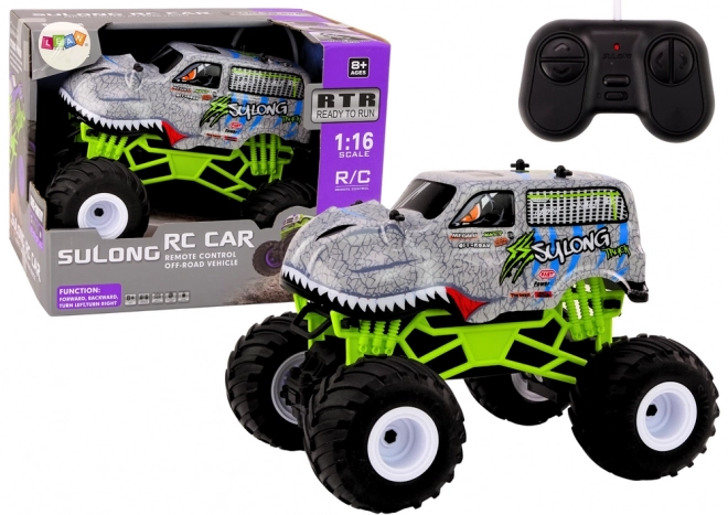 Mașină teren off-road telecomandată model Dinozaur