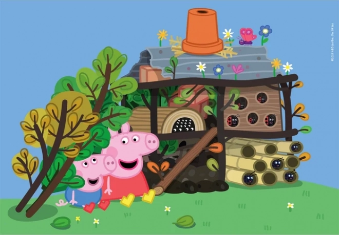 Puzzle Clementoni Peppa Pig 2x60 de piese