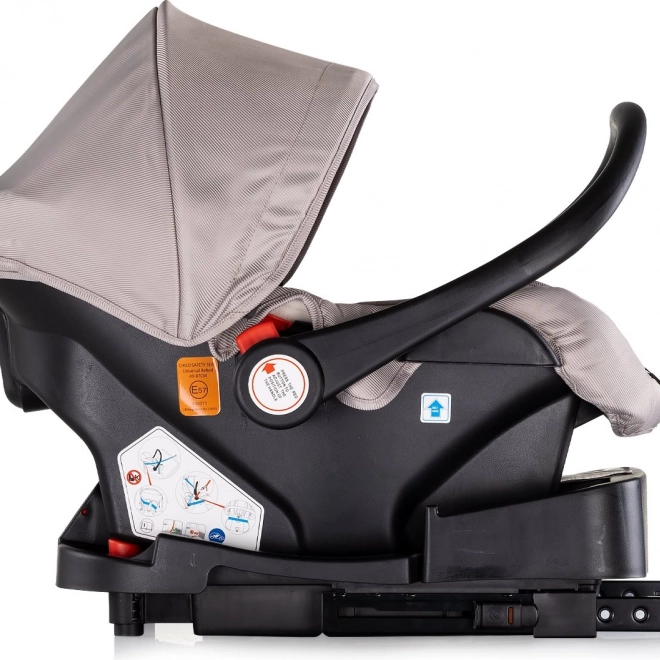Scaun auto Aura i-Size 40-85cm Tiramisu