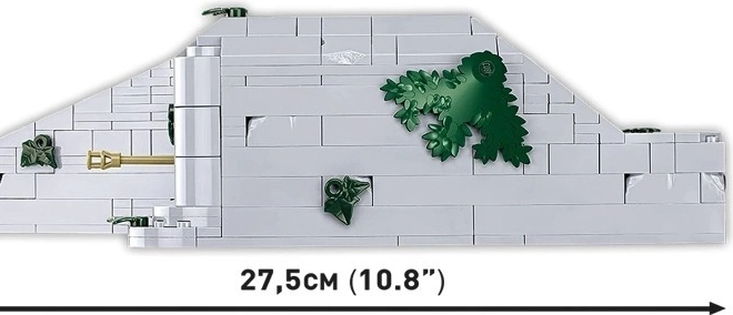 Buncăr Regelbau 667 din Cărămizi COBI