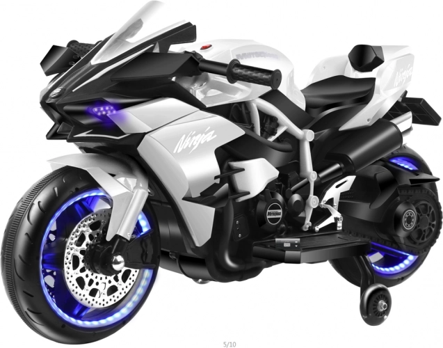 Motocicletă pe baterii Chuanqi H2R albă
