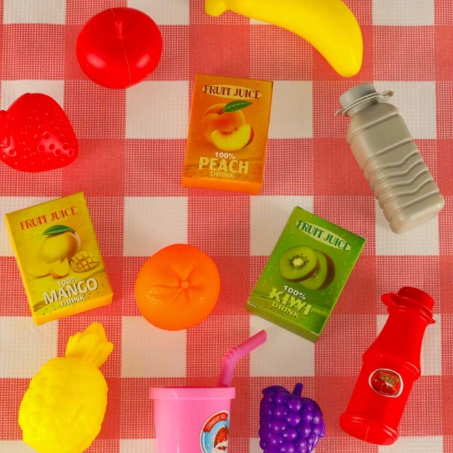 Coș de picnic cu gustări rapide