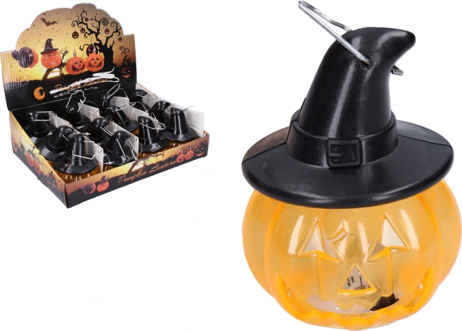 dovleac de Halloween luminos 8,5 × 6,5 cm
