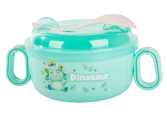Set de vase pentru hrana copiilor cu mâner