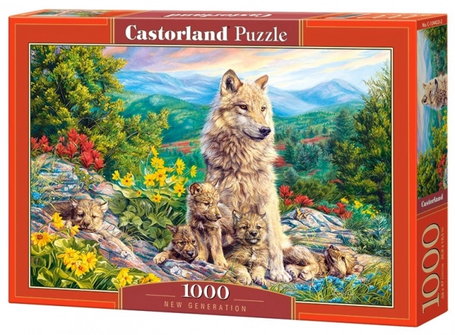 Puzzle generația lupilor CASTORLAND 1000 piese