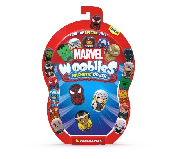 Figurine Magnetice Wooblies 4cm (set de 4)