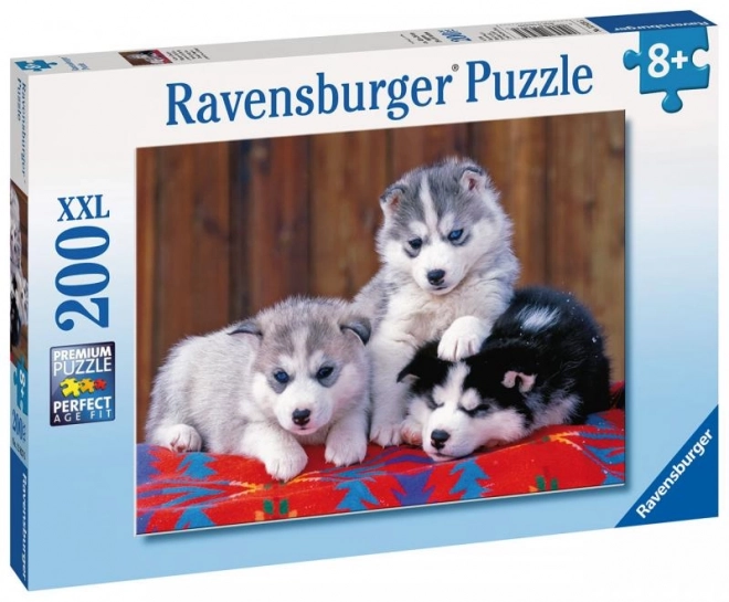 Puzzle copii 200 piese Husky