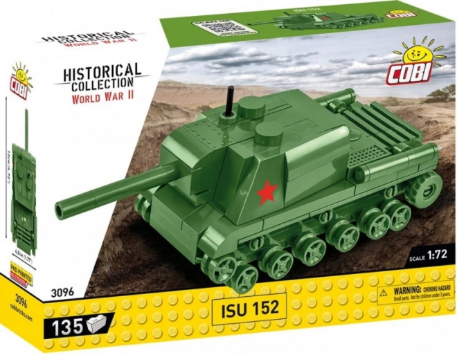 Klocki ISU 152 model din cărămizi 135 piese