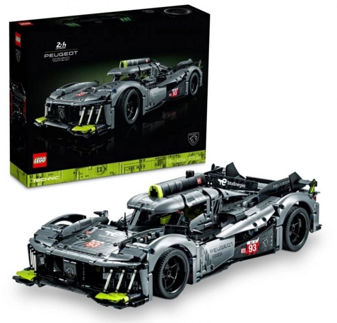 Hipersportivă LEGO Technic Peugeot 9X8 Le Mans