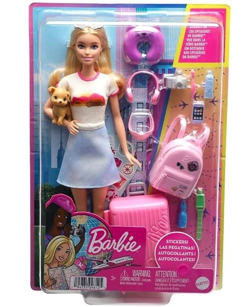 păpușa Barbie Malibu în călătorie