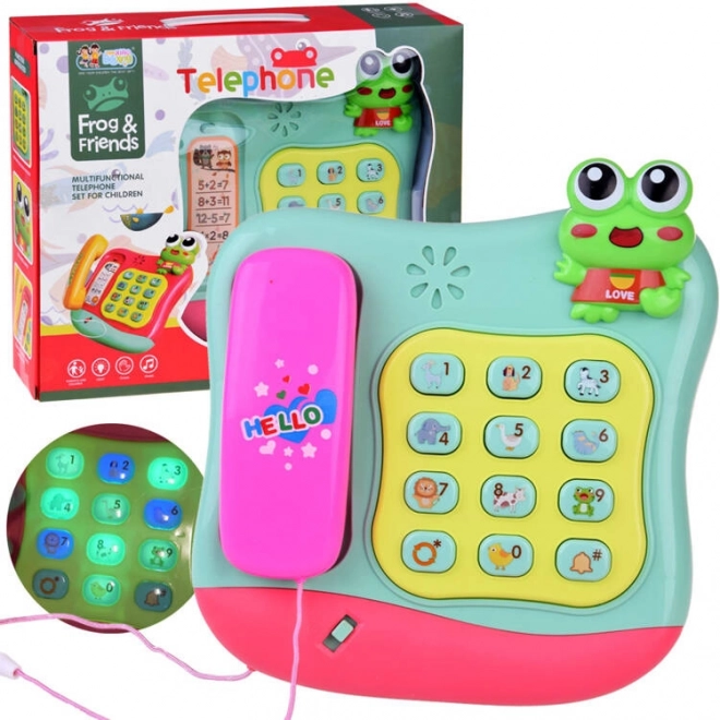 Telefon muzical colorat pentru copii