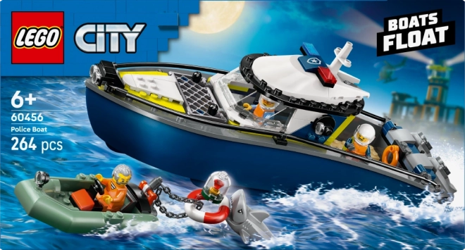 LEGO City Urmărire în barca poliției