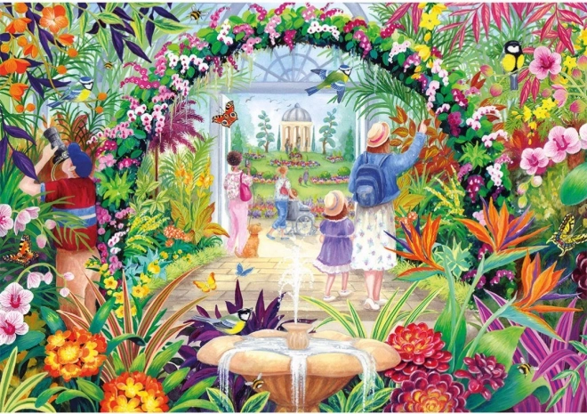 Puzzle Grădina Botanică 500 piese