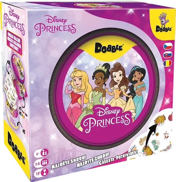 Joc de societate Disney Prințese Dobble