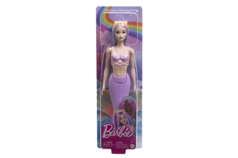 păpușă barbie sirenă violetă