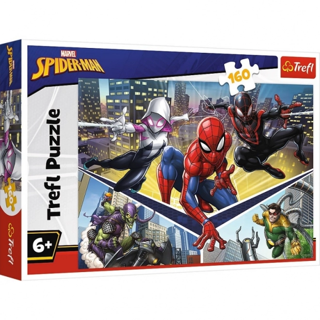 Puzzle 160 piese - puterea lui Spiderman