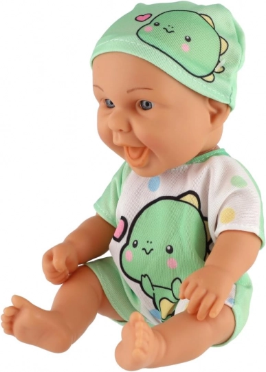 Păpușă bebeluș cu biberon 26 cm