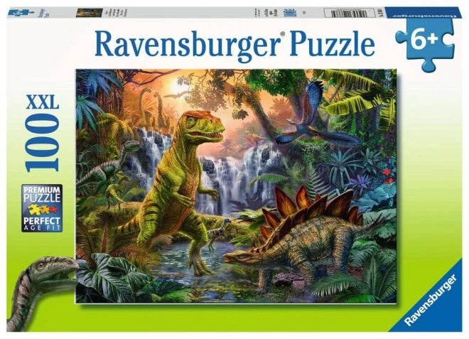 Puzzle Regatul Dinozaurilor XXL 100 Piese