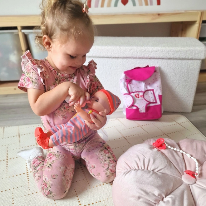 Set Baby Păpușă Cu Accesorii 19 Elemente