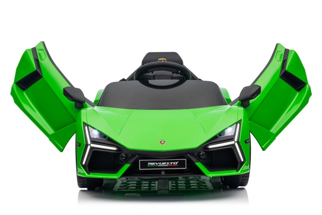 Mașinuță electrică Lamborghini Revuelto verde