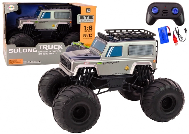 Mașină Off-Road Telecomandată SUV 1:6 Gri