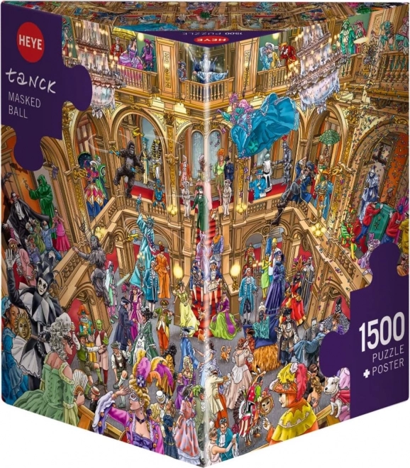 Puzzle Ples în Măști 1500 piese