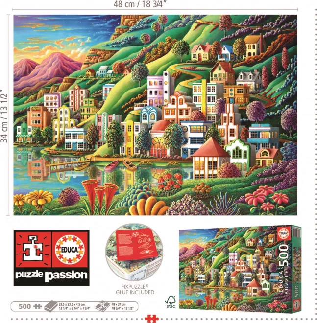 Educa Puzzle Port Ascuns 500 piese