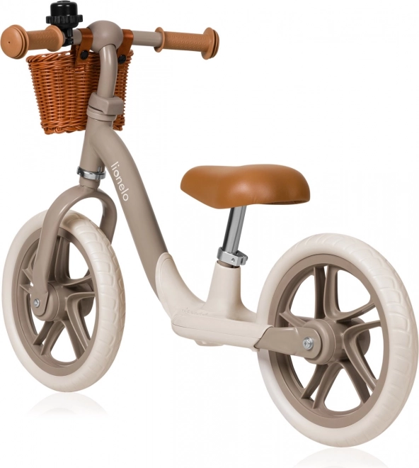 Bicicletă fără pedale pentru copii Lionelo Alex Plus bej