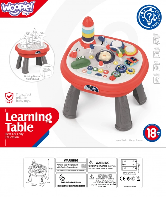 Masă interactivă educațională spațială WOOPIE