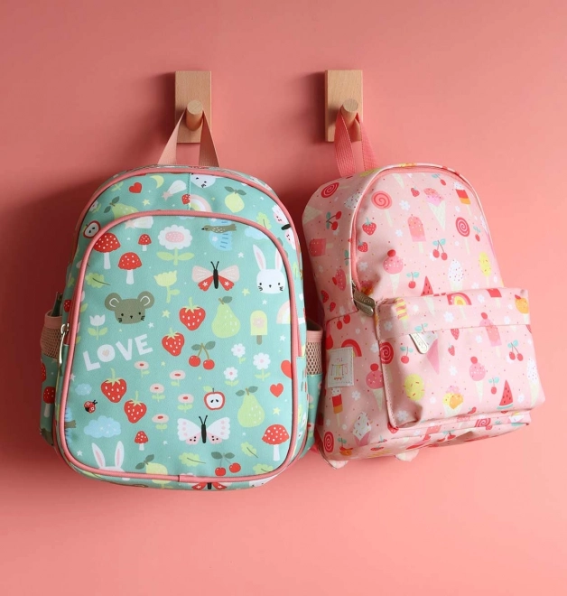 Rucsac A Little Lovely Company pentru grădiniță – Bucurie