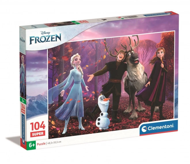 Puzzle Frozen CLEMENTONI 104 Piese