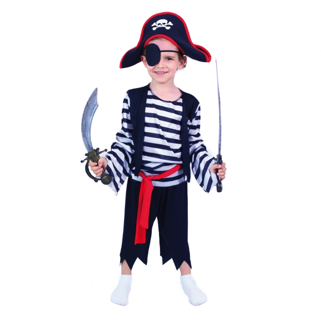 Costum pirat pentru copii (M) eco-ambalaj