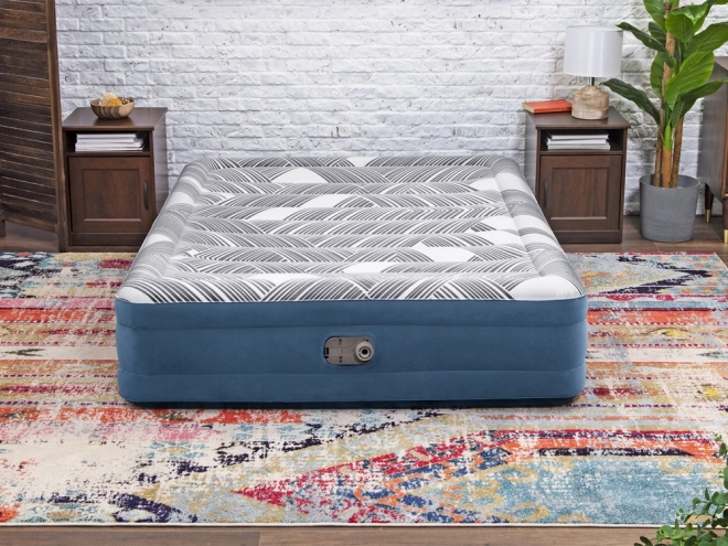Saltea confortabilă Bestway 2s Queen 203x152x36cm cu pompă integrată 6712Y