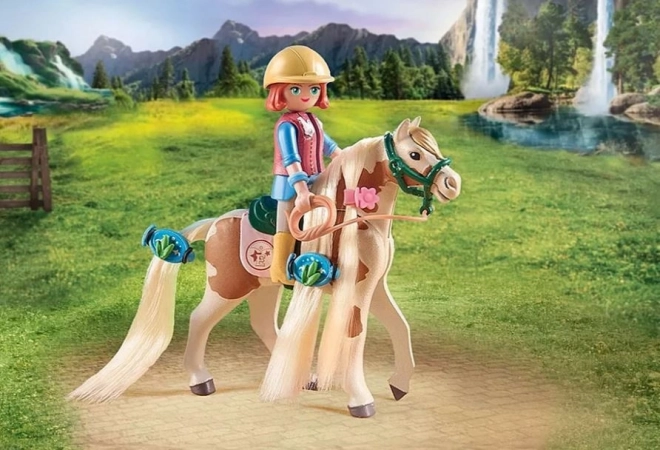 Set figurine Ellie și calul