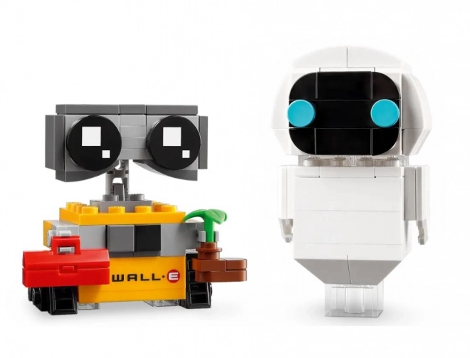 Set de construcție BrickHeadz EWA și WALL-E de la Disney Pixar