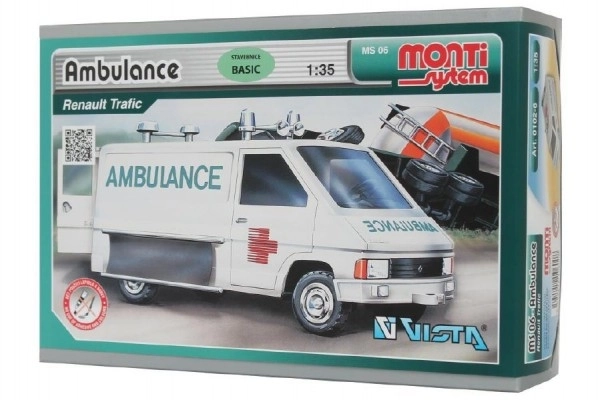 Ambulanță Renault Trafic Monti System