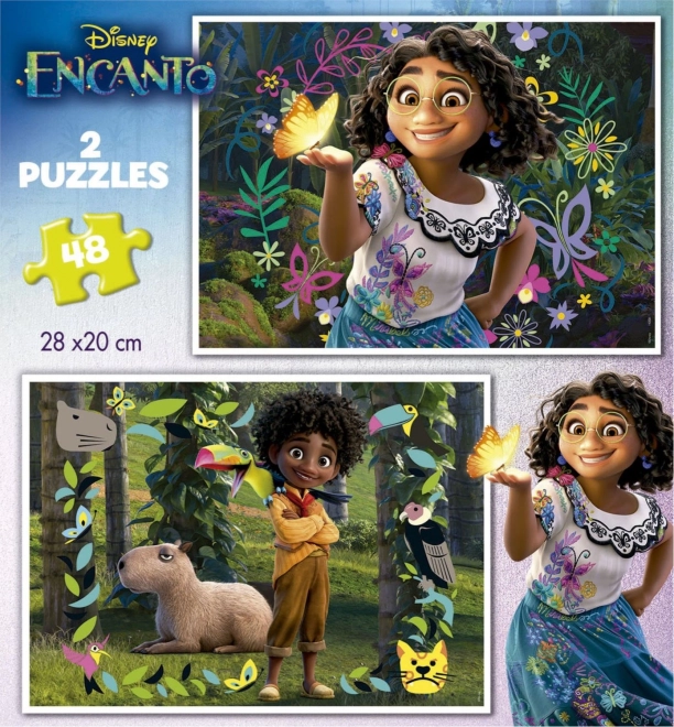 Puzzle Encanto 2x48 piese Educa