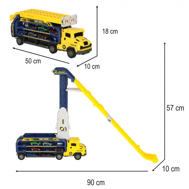 Set circuit auto transport galben