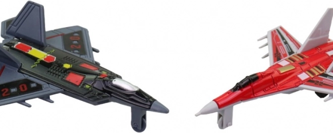Avioane pentru copii 10 cm - set 12 buc