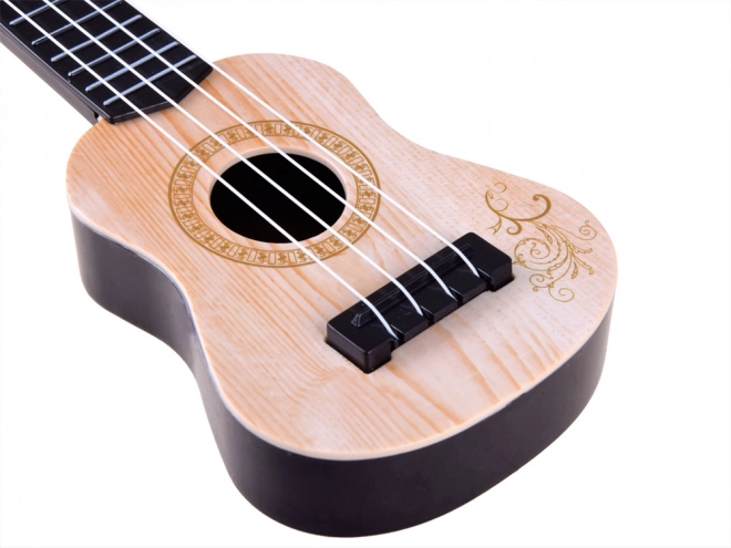 Mini chitara pentru copii Ukulele – crem