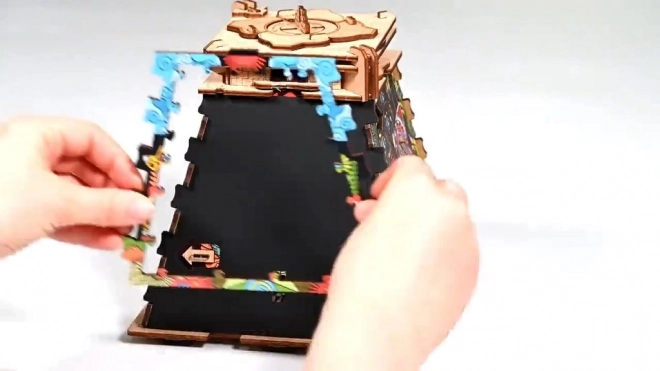 Puzzle din lemn Piramida Soarelui