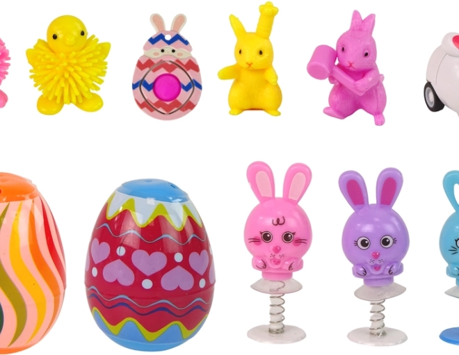 Figurine drăguțe și jucării săltărețe