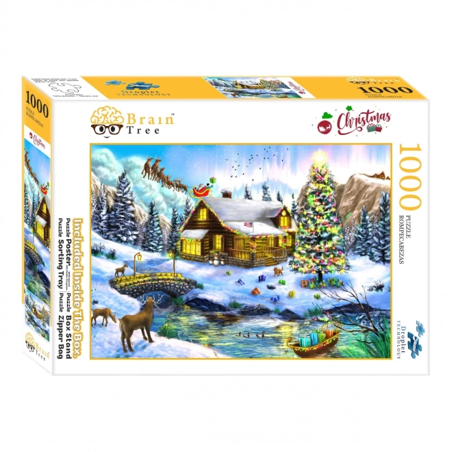 Puzzle scenă de Crăciun 1000 de piese